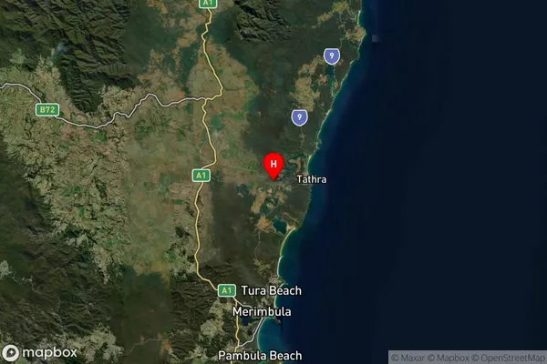 Kalaru,New South Wales Satellite Map