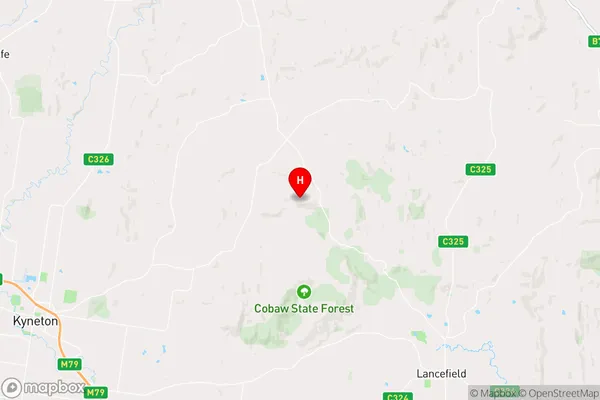 Pastoria East,Victoria Area Map