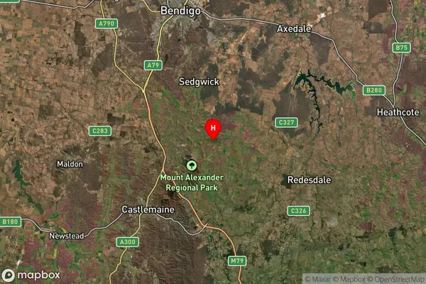 Sutton Grange,Victoria Satellite Map