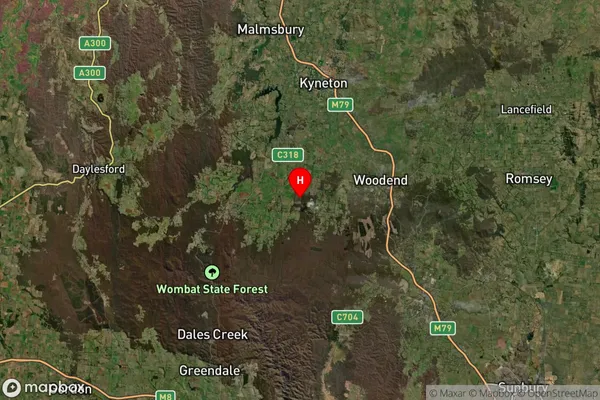 Fern Hill,Victoria Satellite Map