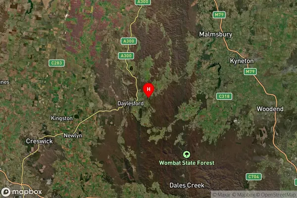 Coomoora,Victoria Satellite Map