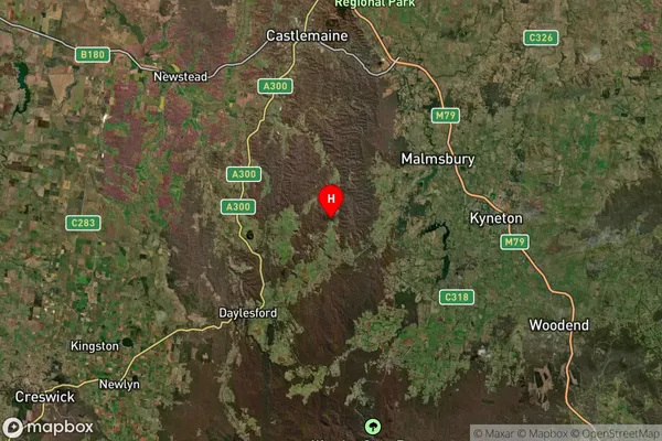 Glenlyon,Victoria Satellite Map