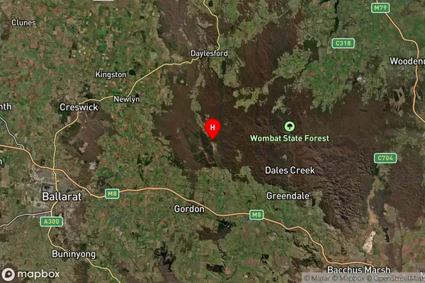 Spargo Creek,Victoria Satellite Map