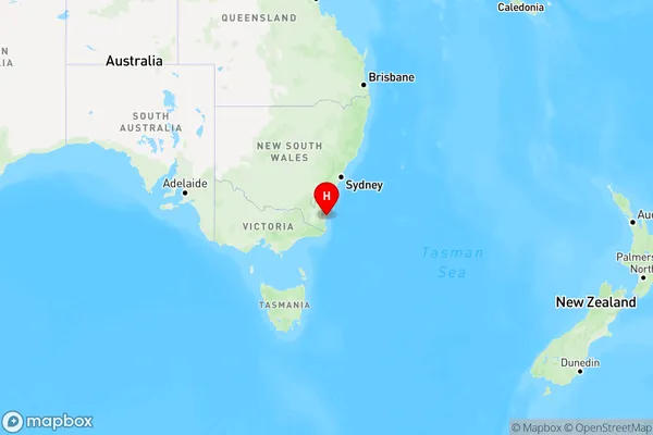 Murrah,New South Wales Region Map