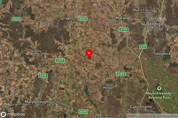 Eastville,Victoria Satellite Map