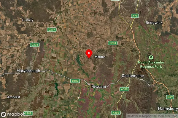 Tarrengower,Victoria Satellite Map