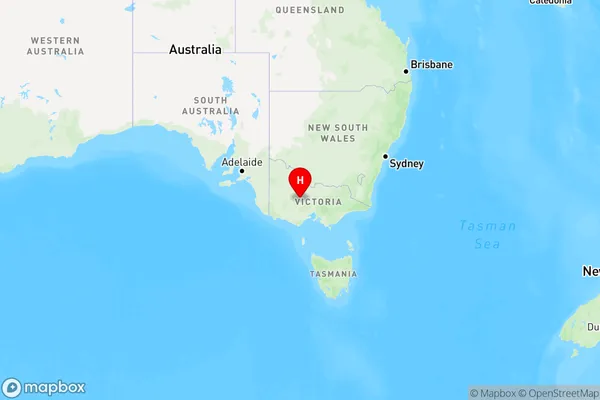 Bowenvale,Victoria Region Map