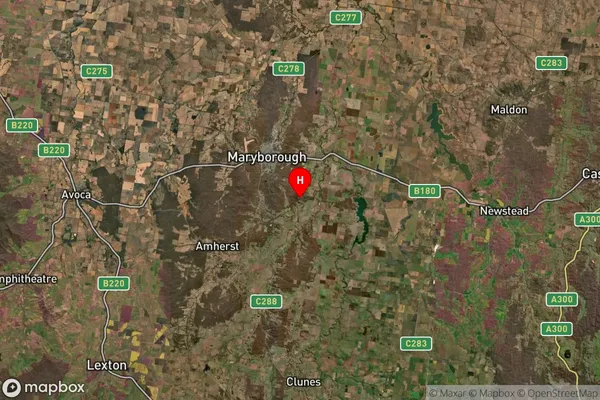 Craigie,Victoria Satellite Map