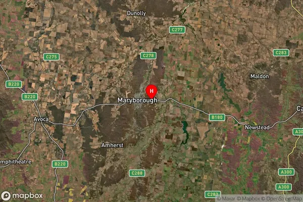 Flagstaff,Victoria Satellite Map