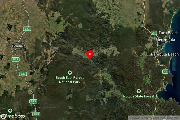 New Buildings,New South Wales Satellite Map