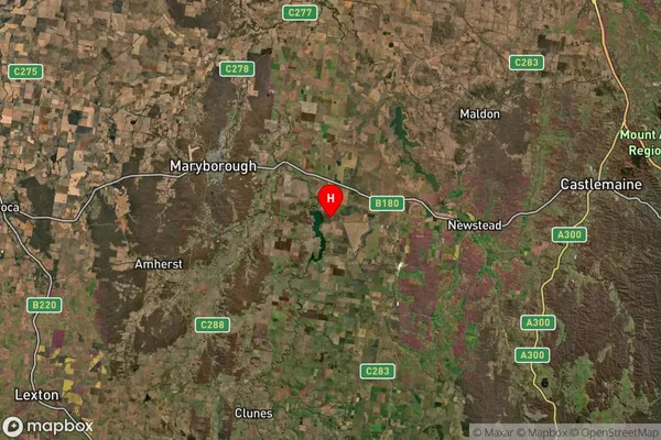 Rodborough,Victoria Satellite Map