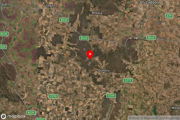 Goldsborough,Victoria Satellite Map