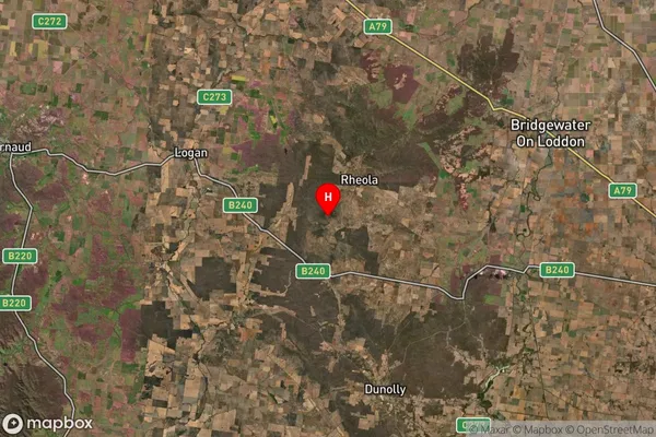 Mcintyre,Victoria Satellite Map