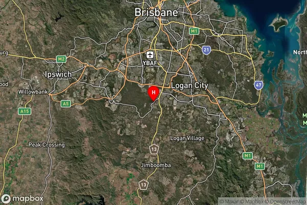 Boronia Heights,Queensland Satellite Map