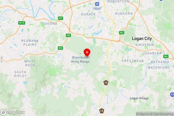 Greenbank,Queensland Area Map