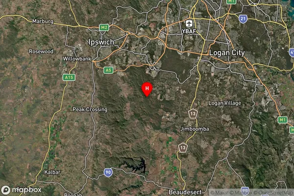 Lyons,Queensland Satellite Map