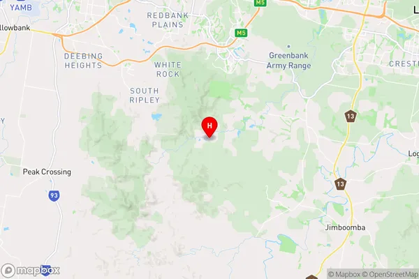 Lyons,Queensland Area Map