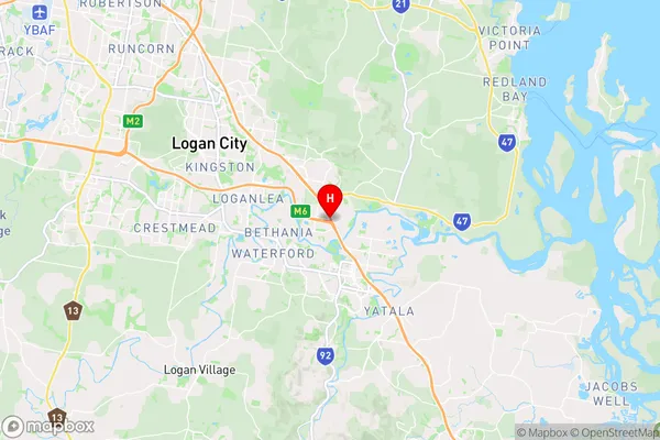 Loganholme,Queensland Area Map