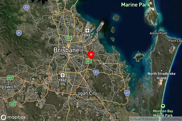 Belmont,Queensland Satellite Map