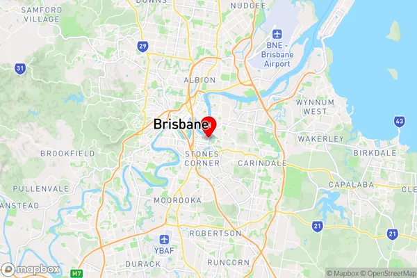 East Brisbane,Queensland Area Map