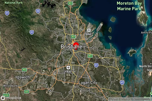 Stanley Bridge,Queensland Satellite Map