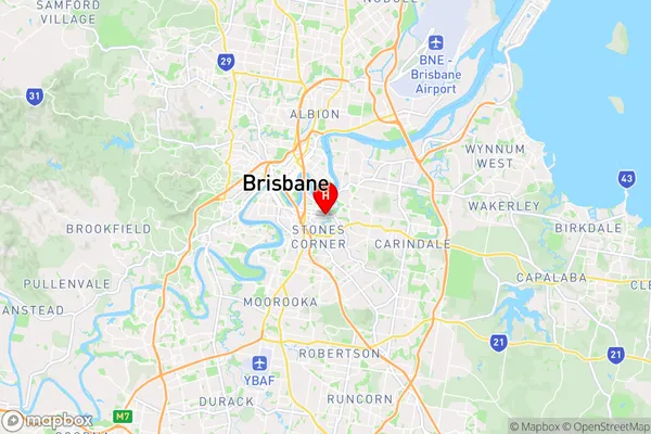 Stanley Bridge,Queensland Area Map