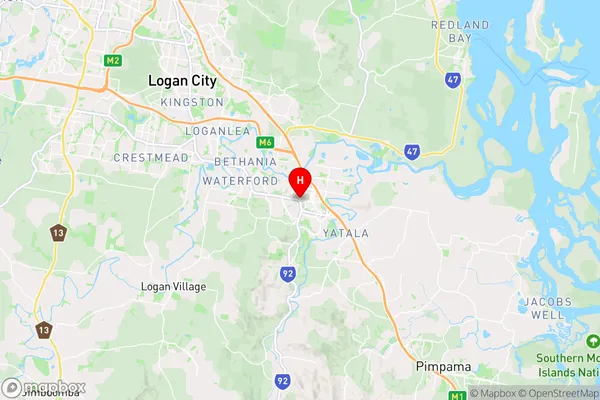 Beenleigh,Queensland Area Map