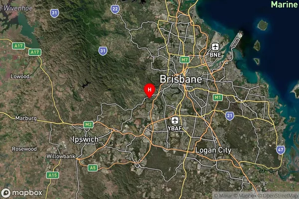 Kenmore,Queensland Satellite Map