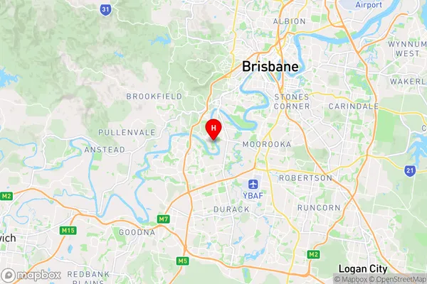 Lone Pine,Queensland Area Map