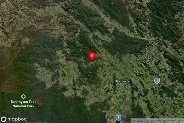 Bowman,New South Wales Satellite Map