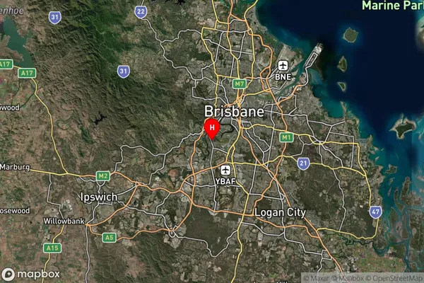 Graceville,Queensland Satellite Map