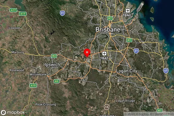 Wacol,Queensland Satellite Map