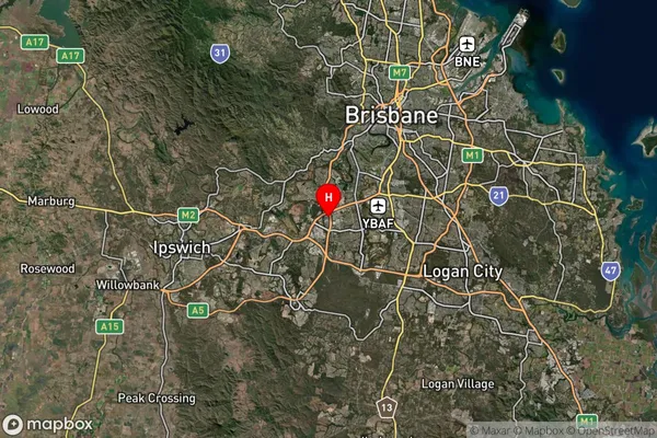 Richlands Dc,Queensland Satellite Map