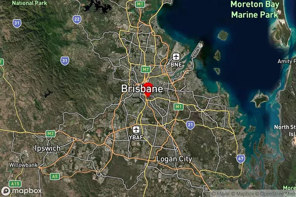 Buranda,Queensland Satellite Map