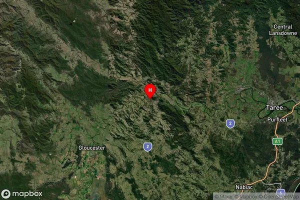 Bundook,New South Wales Satellite Map