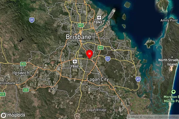 Macgregor,Queensland Satellite Map