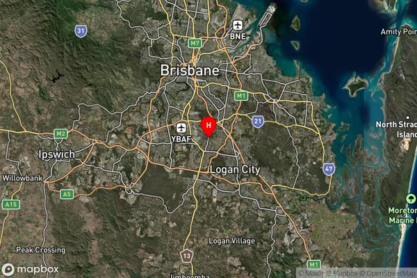 Sunnybank South,Queensland Satellite Map