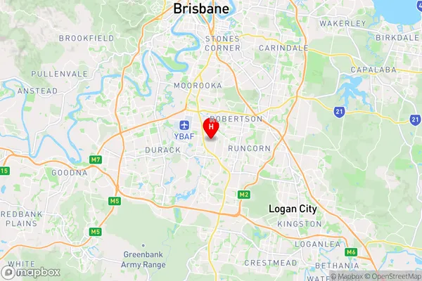 Acacia Ridge,Queensland Area Map