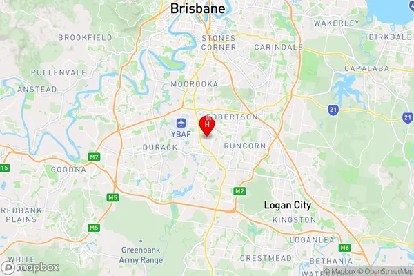 Acacia Ridge Bc,Queensland Area Map