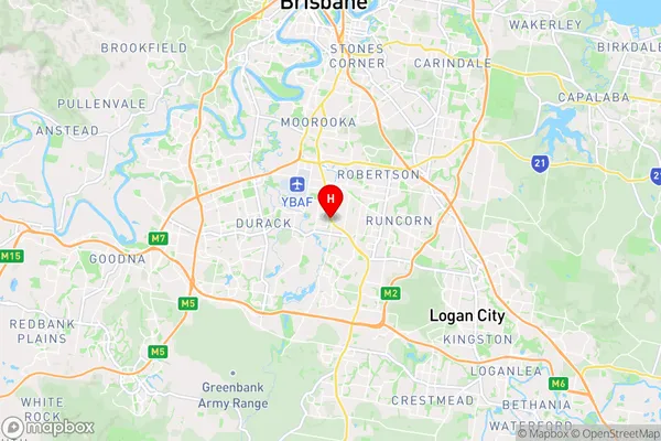 Acacia Ridge Dc,Queensland Area Map