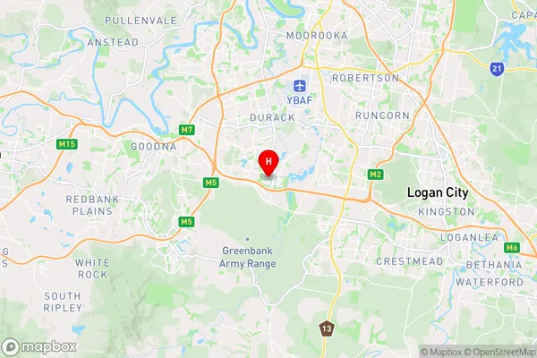 Heathwood,Queensland Area Map