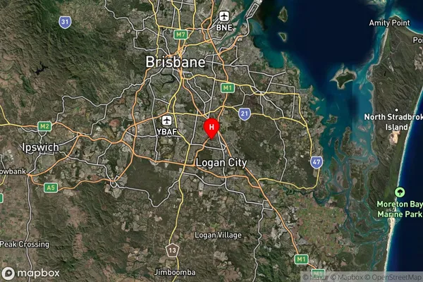 Kuraby,Queensland Satellite Map