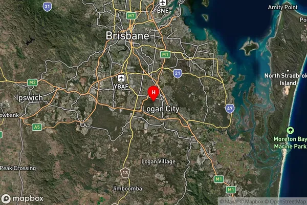 Trinder Park,Queensland Satellite Map