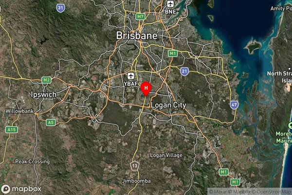 Calamvale,Queensland Satellite Map