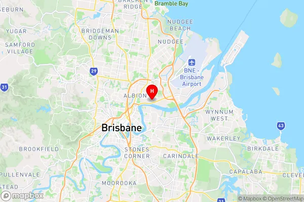 Brisbane Airport,Queensland Area Map