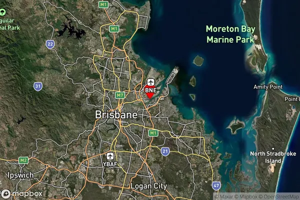 Pinkenba,Queensland Satellite Map