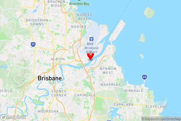 Pinkenba,Queensland Area Map