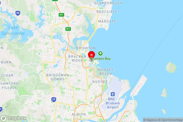 Sandgate,Queensland Area Map