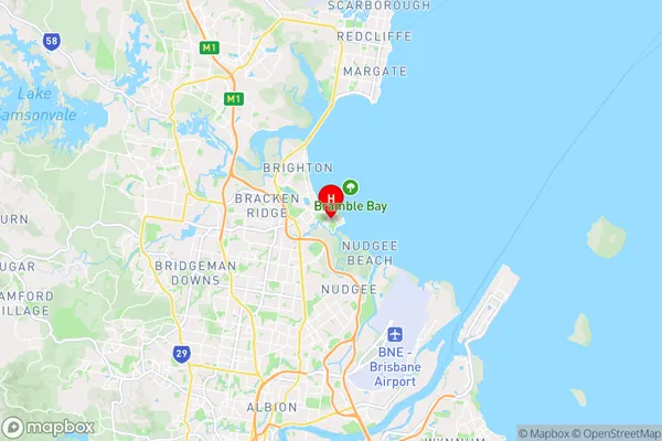 Shorncliffe,Queensland Area Map