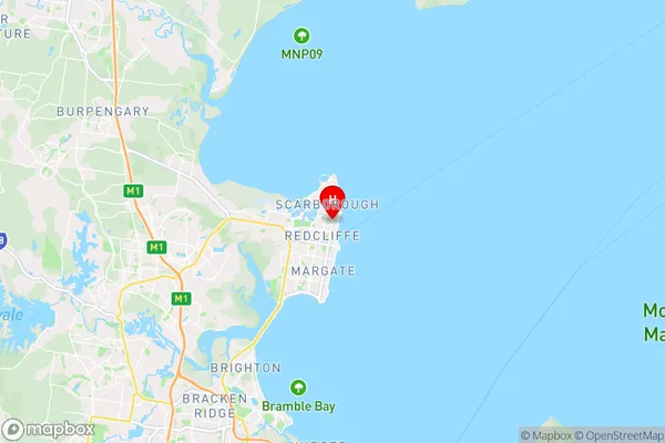 Redcliffe North,Queensland Area Map